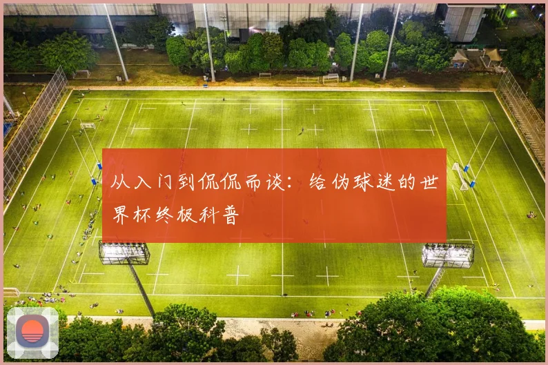 从入门到侃侃而谈:给伪球迷的世界杯终极科普