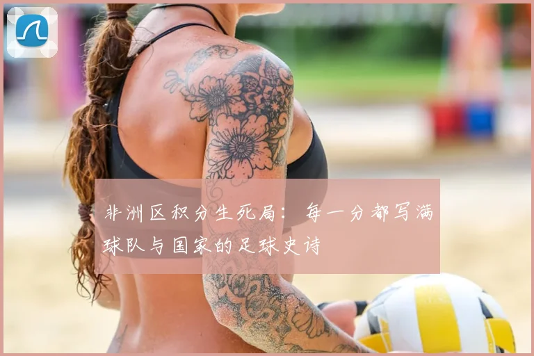 非洲区积分生死局：每一分都写满球队与国家的足球史诗